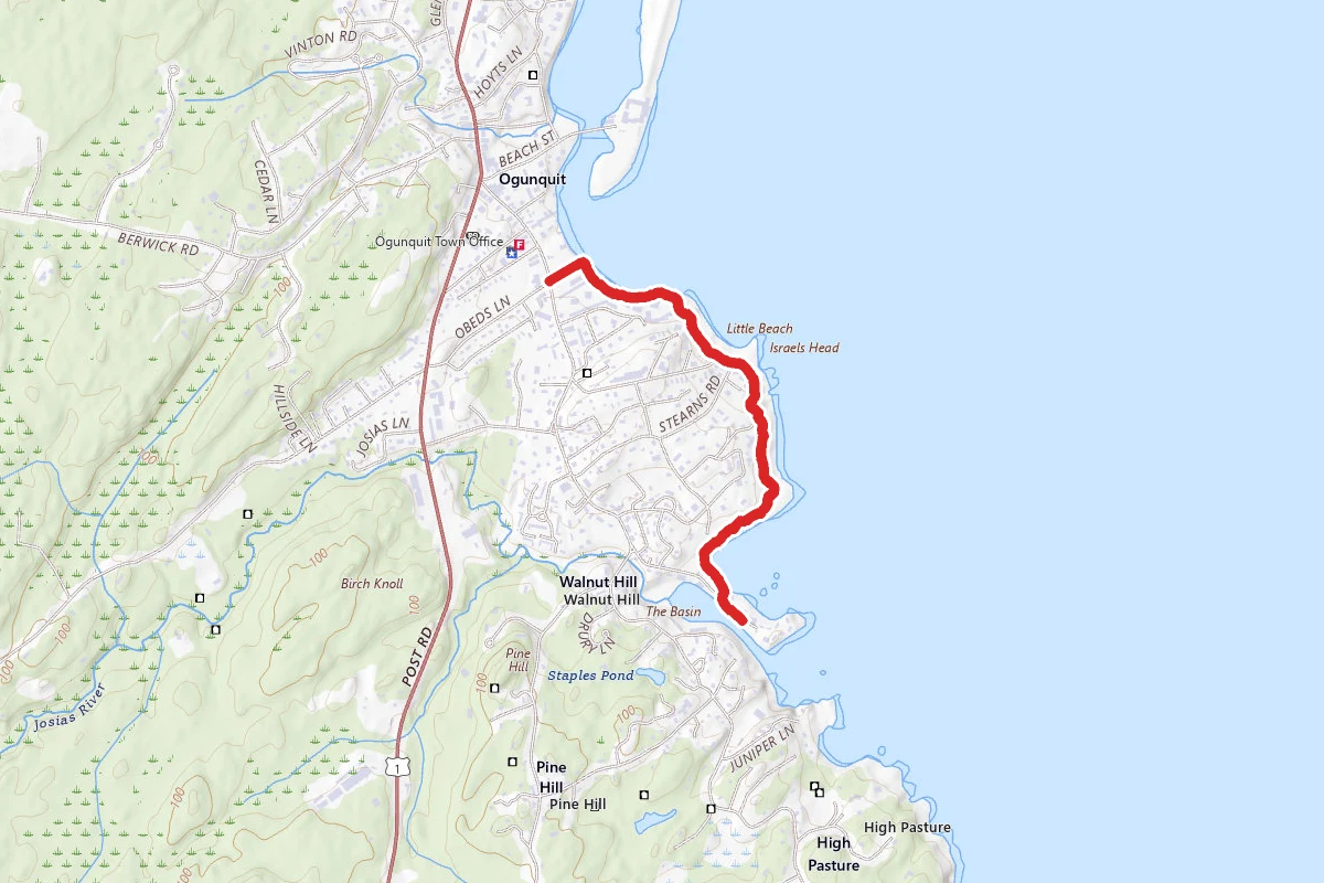 Marginal Way Footpath
