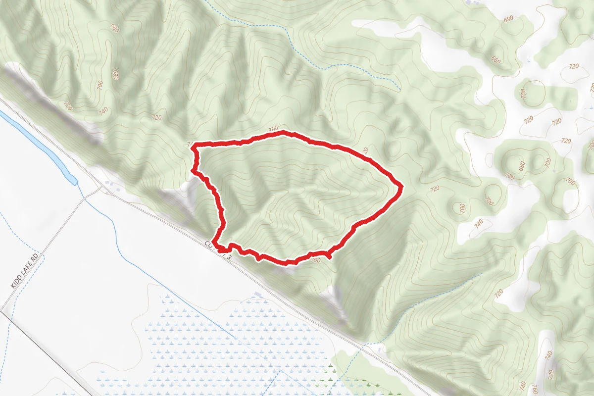 Fults Hill Prairie Nature Preserve Trail