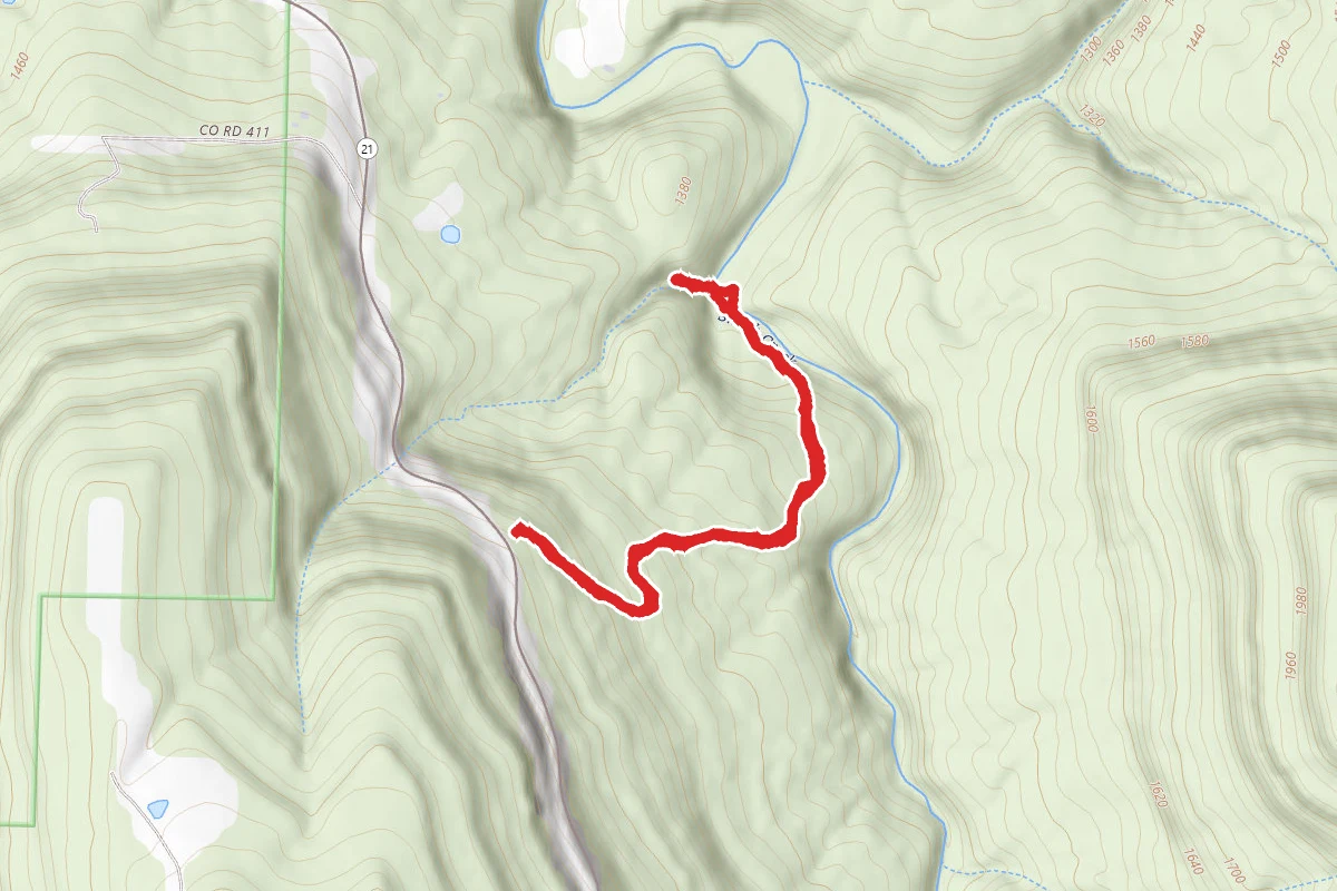 QuiVaLa Elise Falls Trail