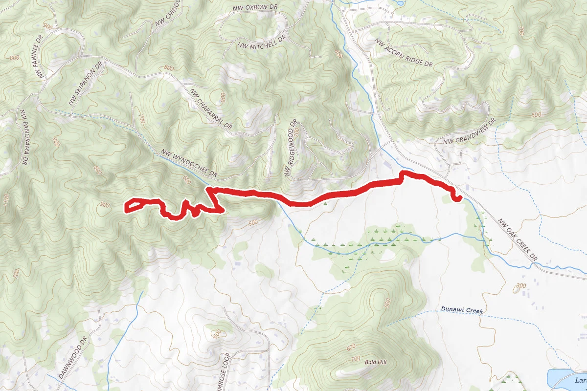 Mulkey Creek Trail