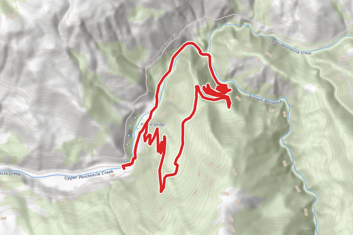Penetencia Creek, South Rim and Sycamore Switchback
