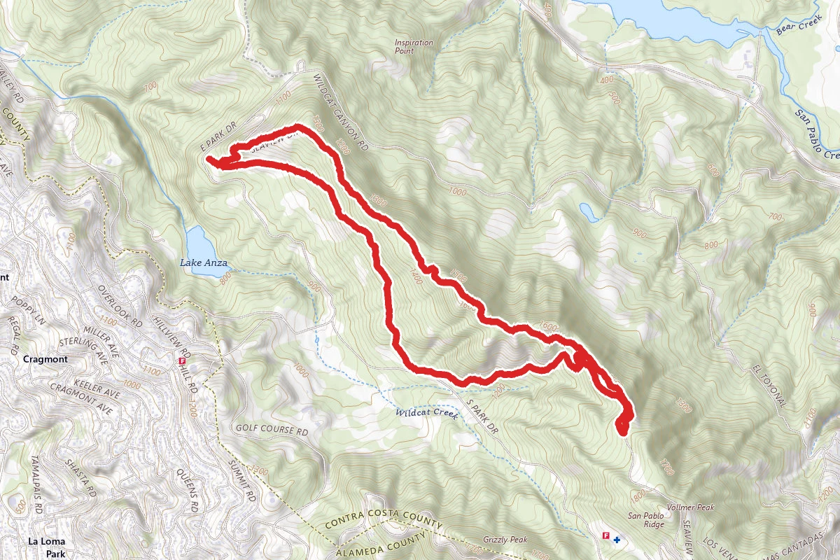 Seaview and Big Springs Trails Loop