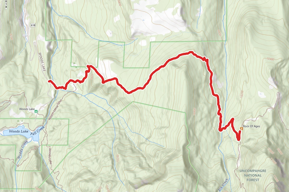 Wilson Mesa Trail