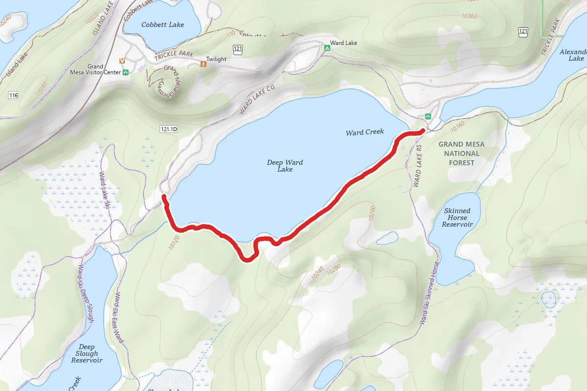 Ward Lake Trail