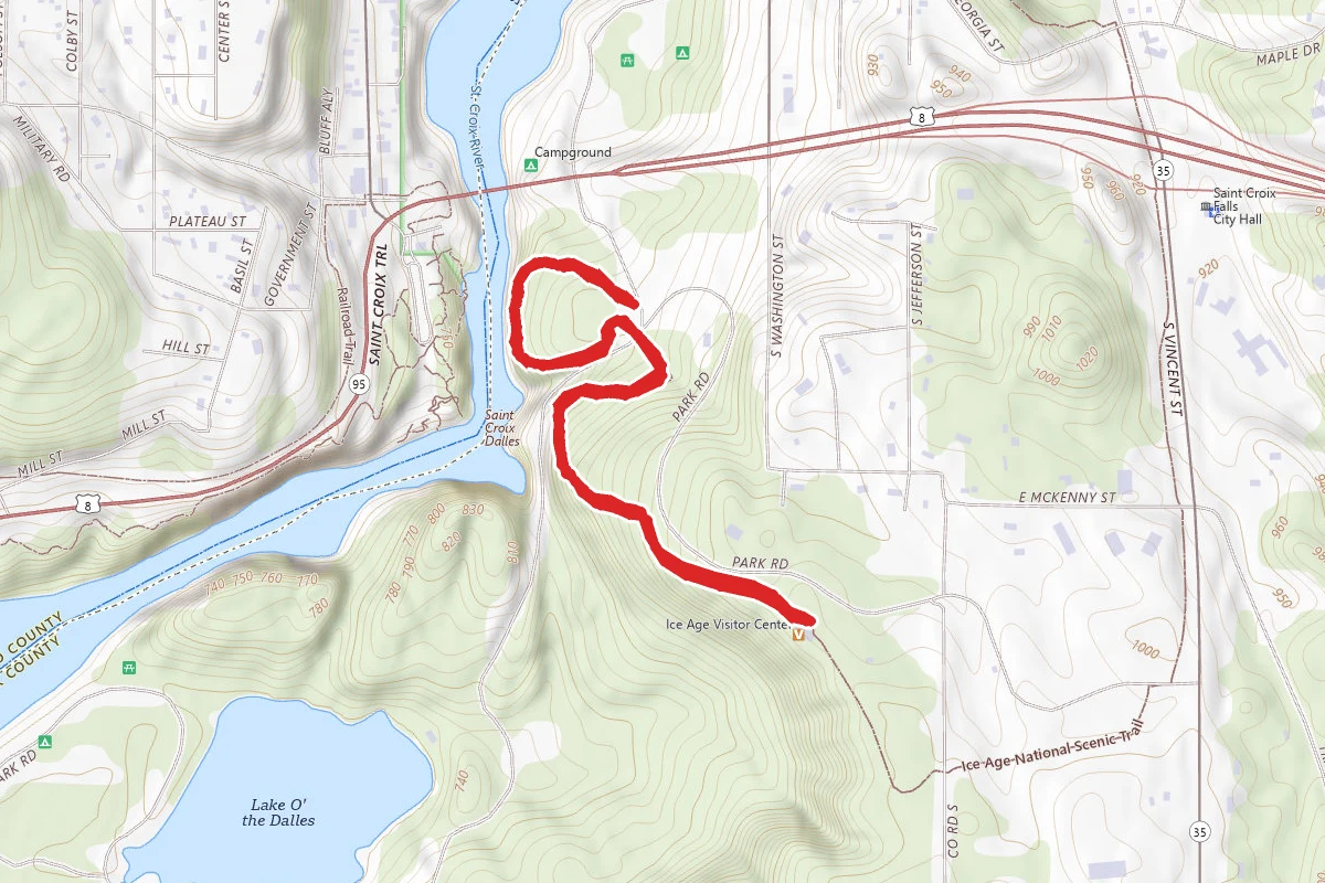 Glacial Pothole and Ice Age Trail