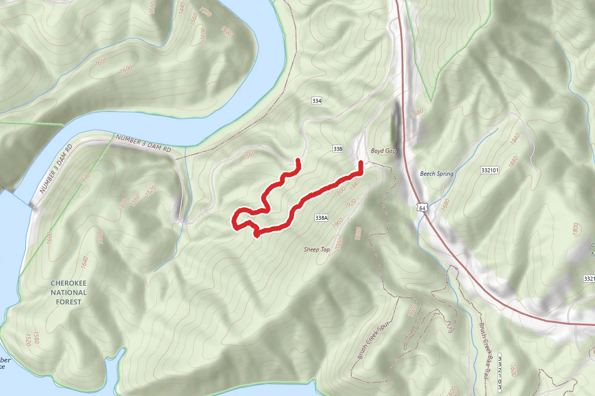 Boyd Gap Bike Trail