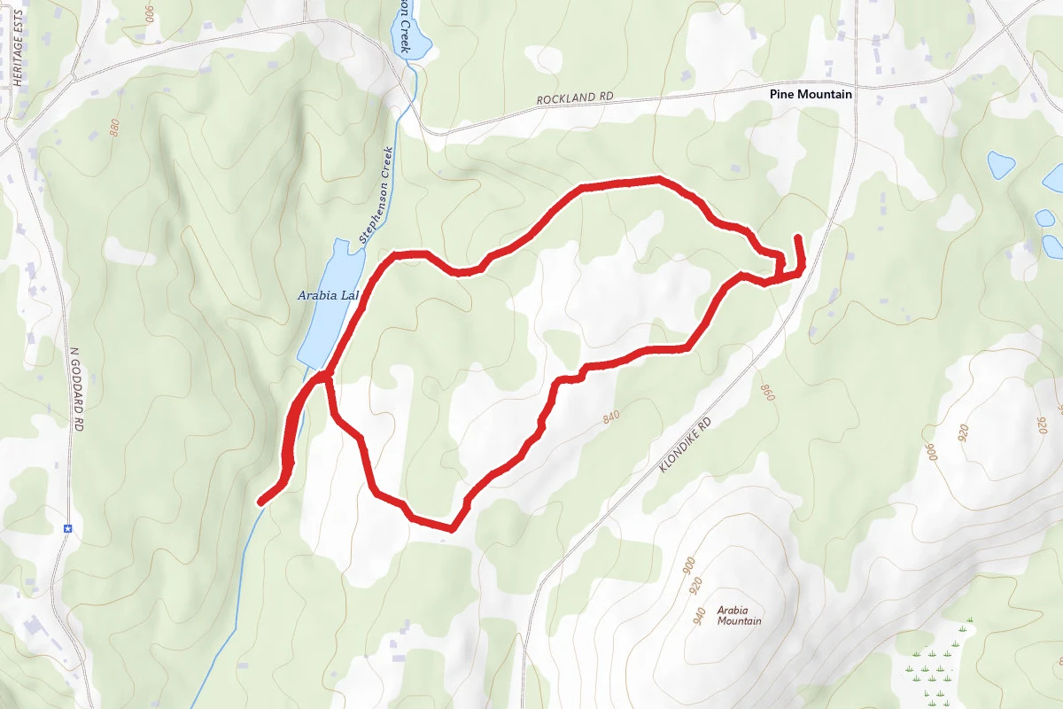 Forest and Mile Rock Loop Trail
