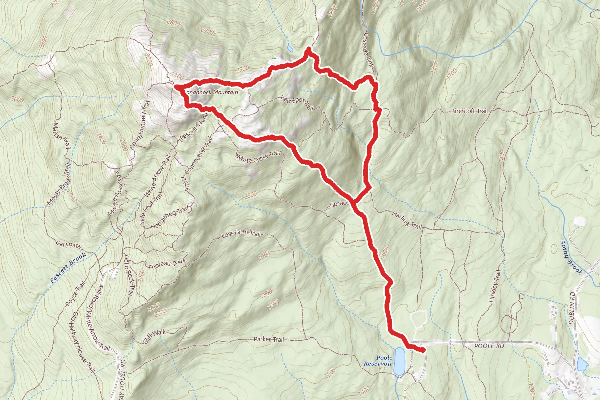 White Dot, Cascade Link, and Pumpelly Trail Loop