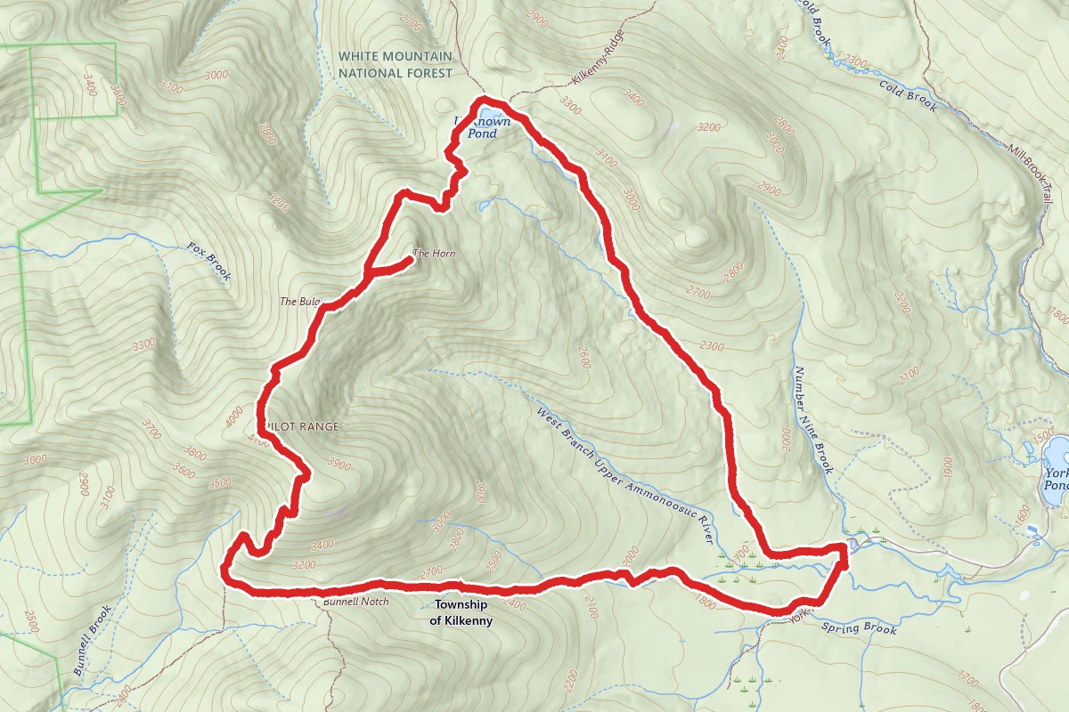 Mount Cabot Loop (Bulge and Horn)