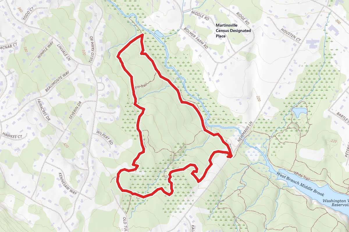 Washington Valley Blue Trail