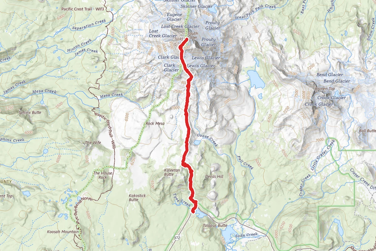 South Sister Trail
