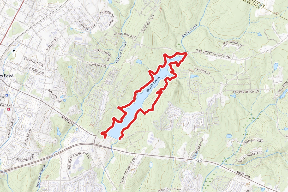 Wake Forest Reservoir Loop