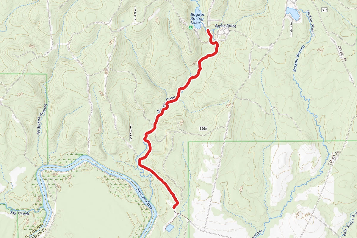 Sawmill Hiking Trail