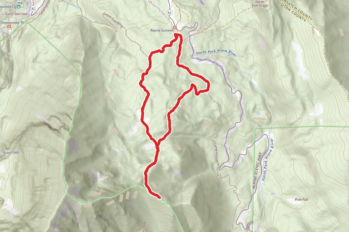 Primrose Overlook and Horse Spring Trail Loop
