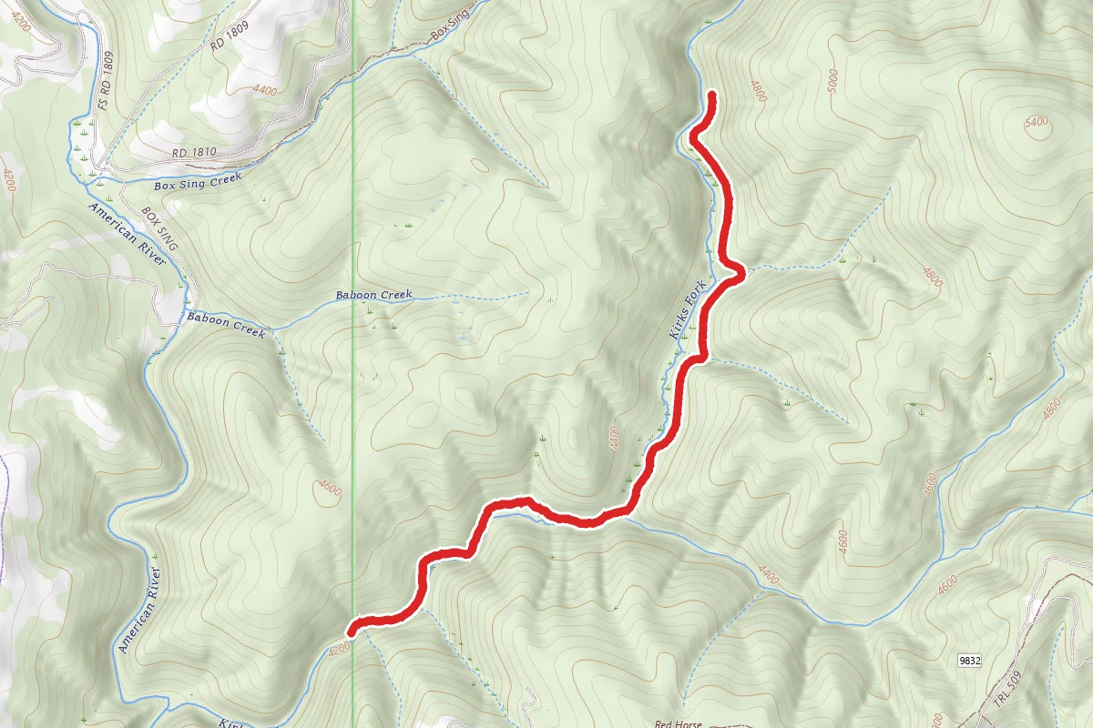 Lower Kirks Fork