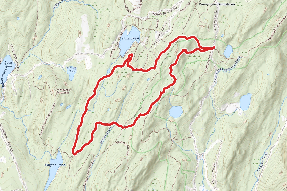 Catfish Loop via Appalachian Trail