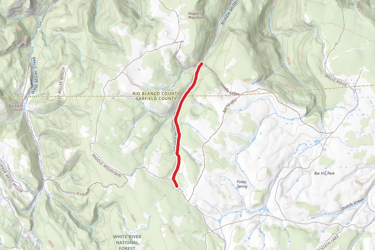Middle Miller Creek Trail