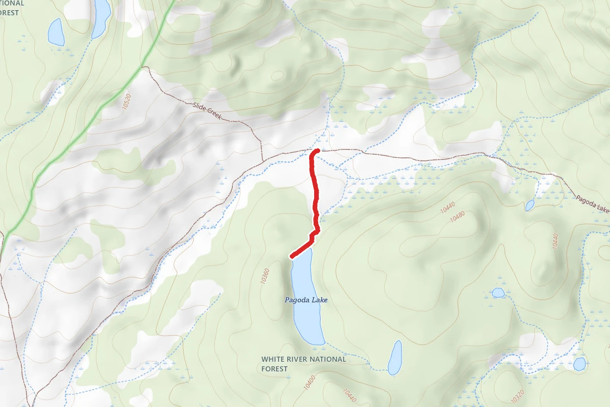 Pagoda Lake Access Trail