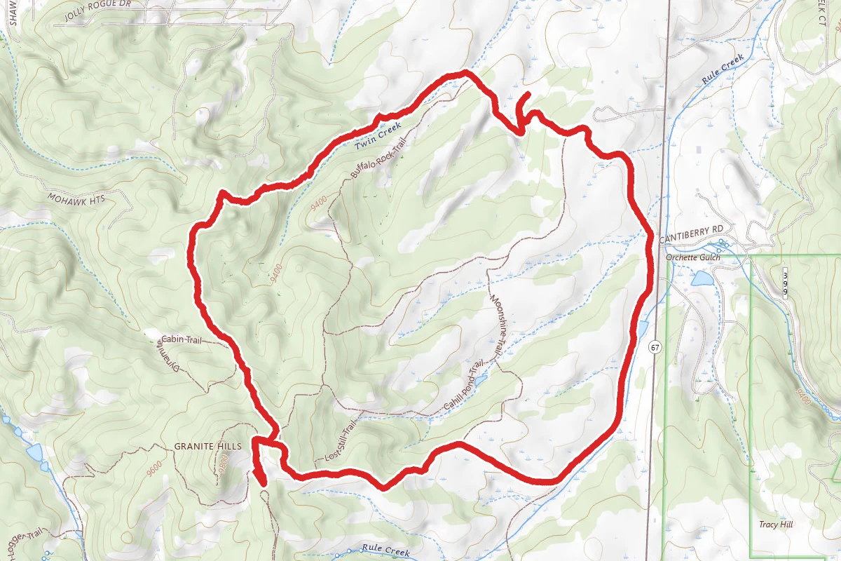 Cheesman Ranch Trail