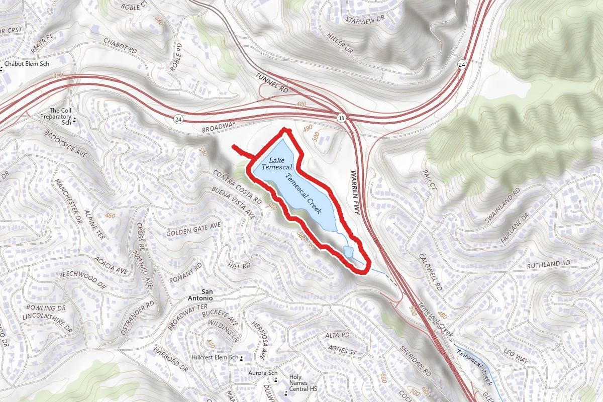 Lake Temescal Loop