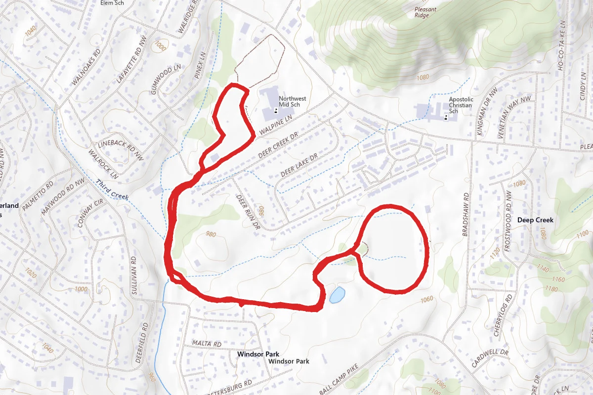Victor Ashe Park Loop