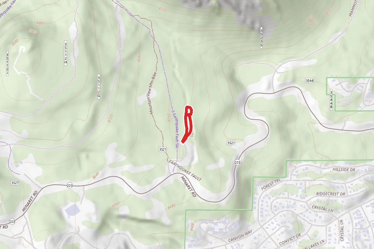 Earthquake Fault Trail
