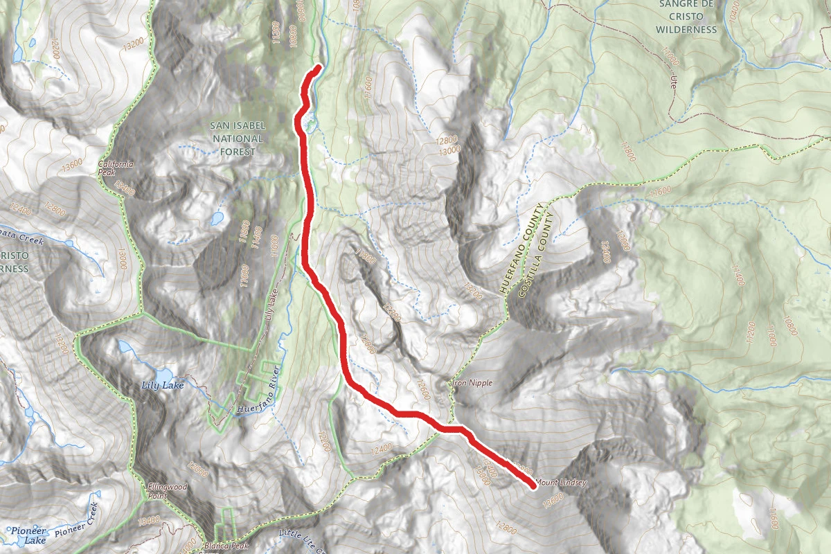 Mount Lindsey Trail