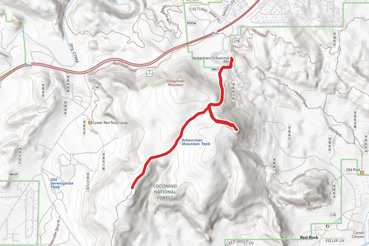 Schuerman Mountain Trail