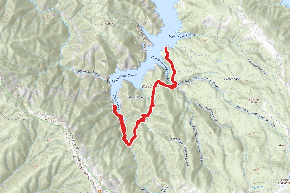 Alpine Lake via Helen Market Trail