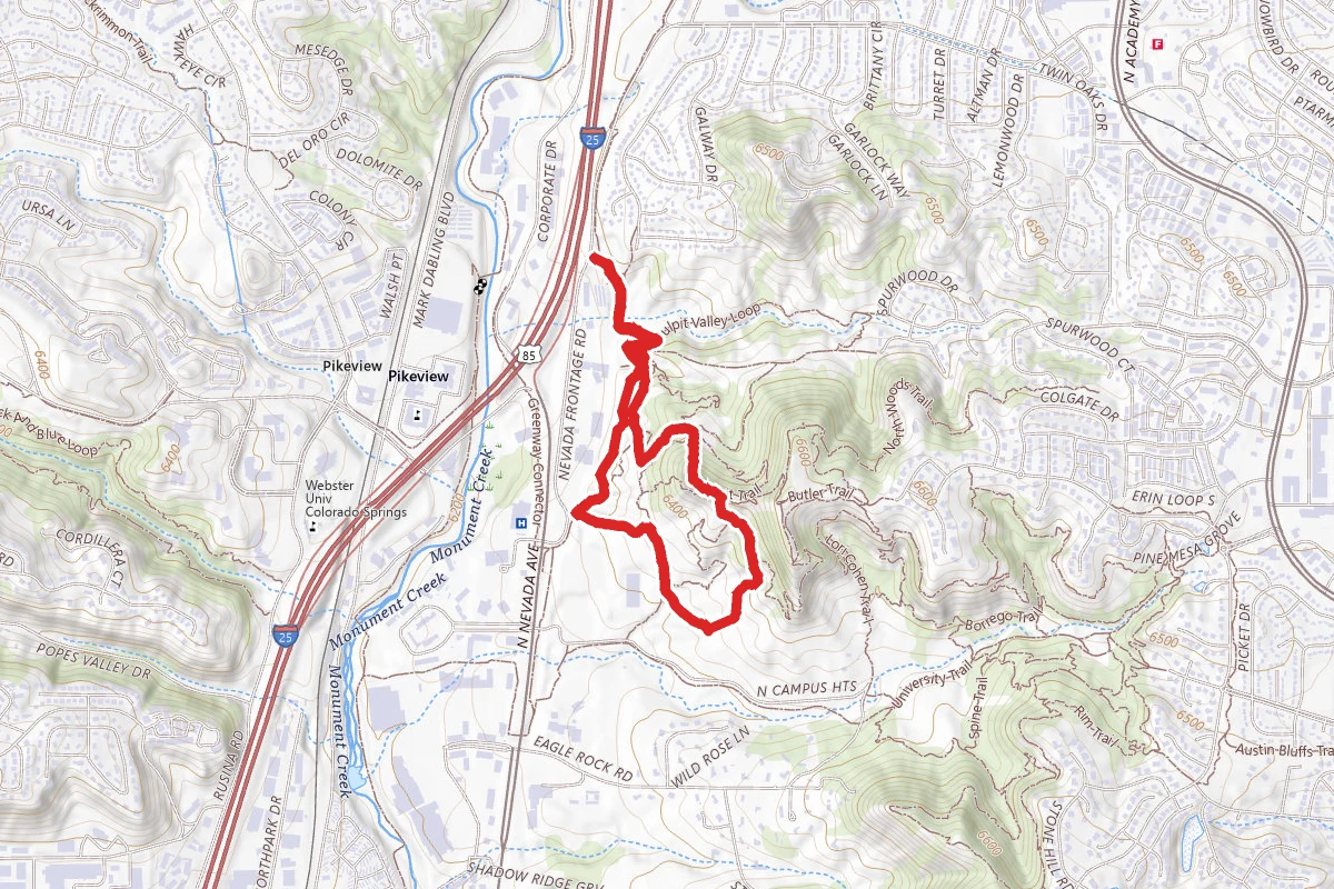 Pulpit Rock Peak Loop