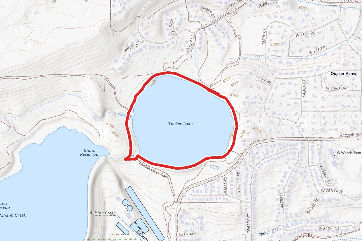 Tucker Lake Trail