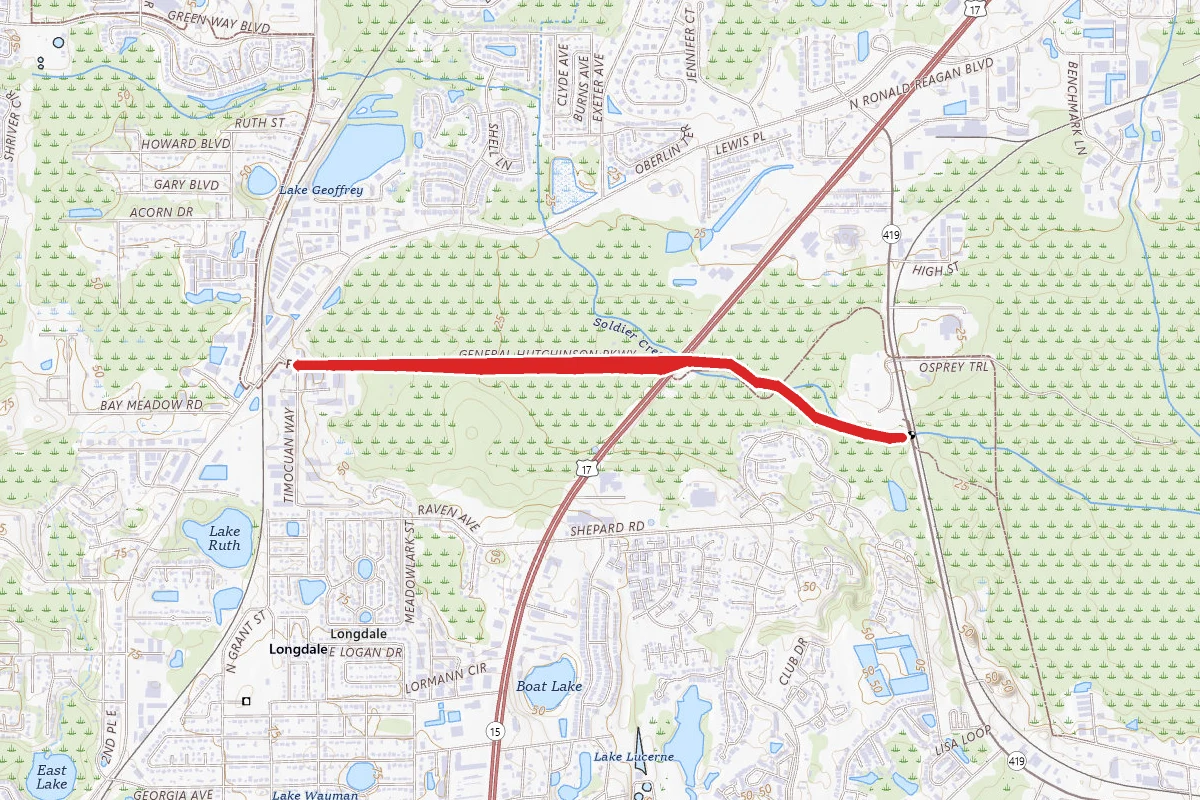 Soldier's Creek and Seminole Trail