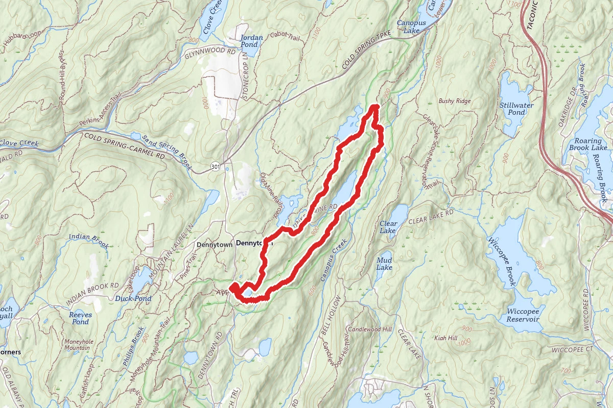 Appalachian Trail via Iron Mine Loop
