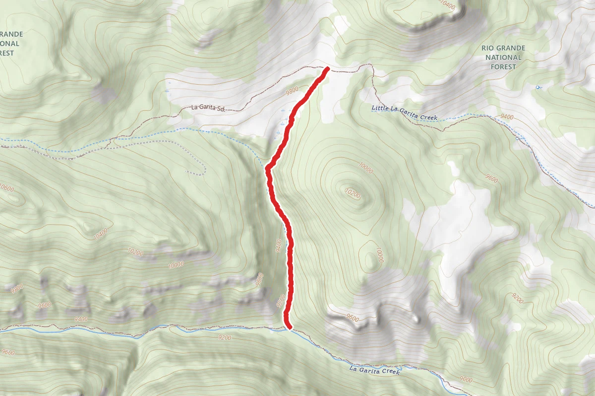 La Garita Creek Cut-Off Trail