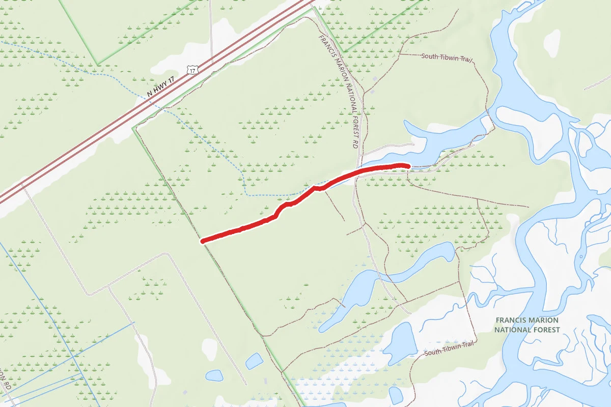 South Tibwin Trail