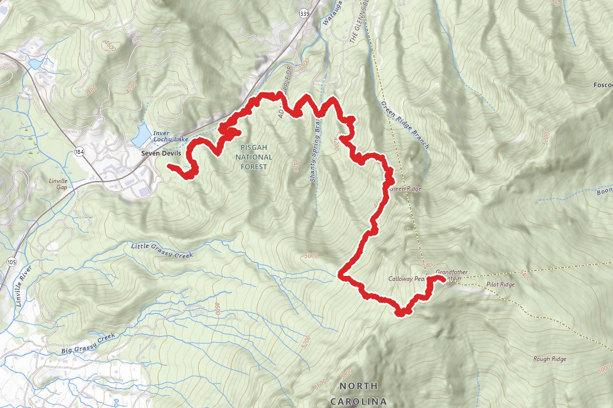 Calloway Peak via Profile Trail