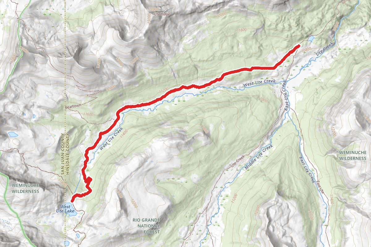 West Ute Trail