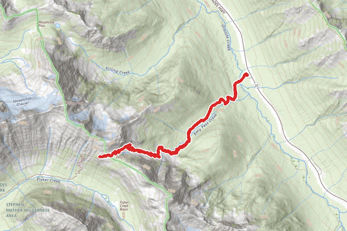 Easy Pass Trail