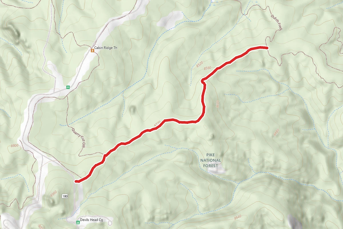 Devils Head Spur Trail