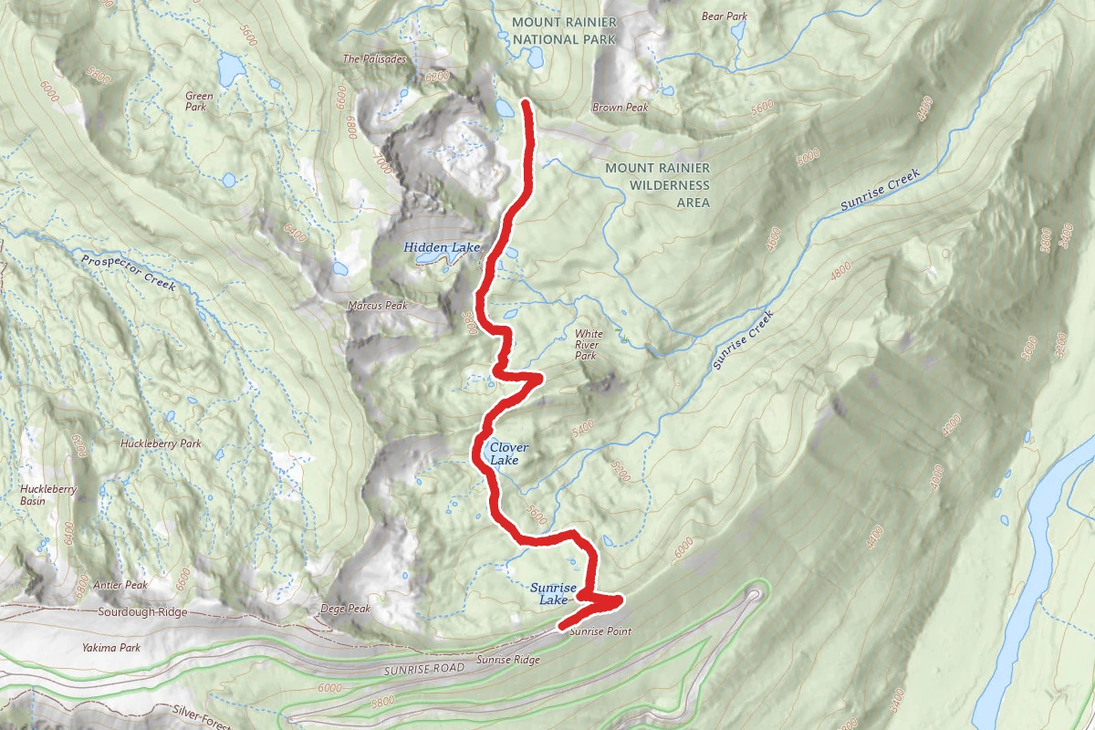 Palisades Lakes Trail