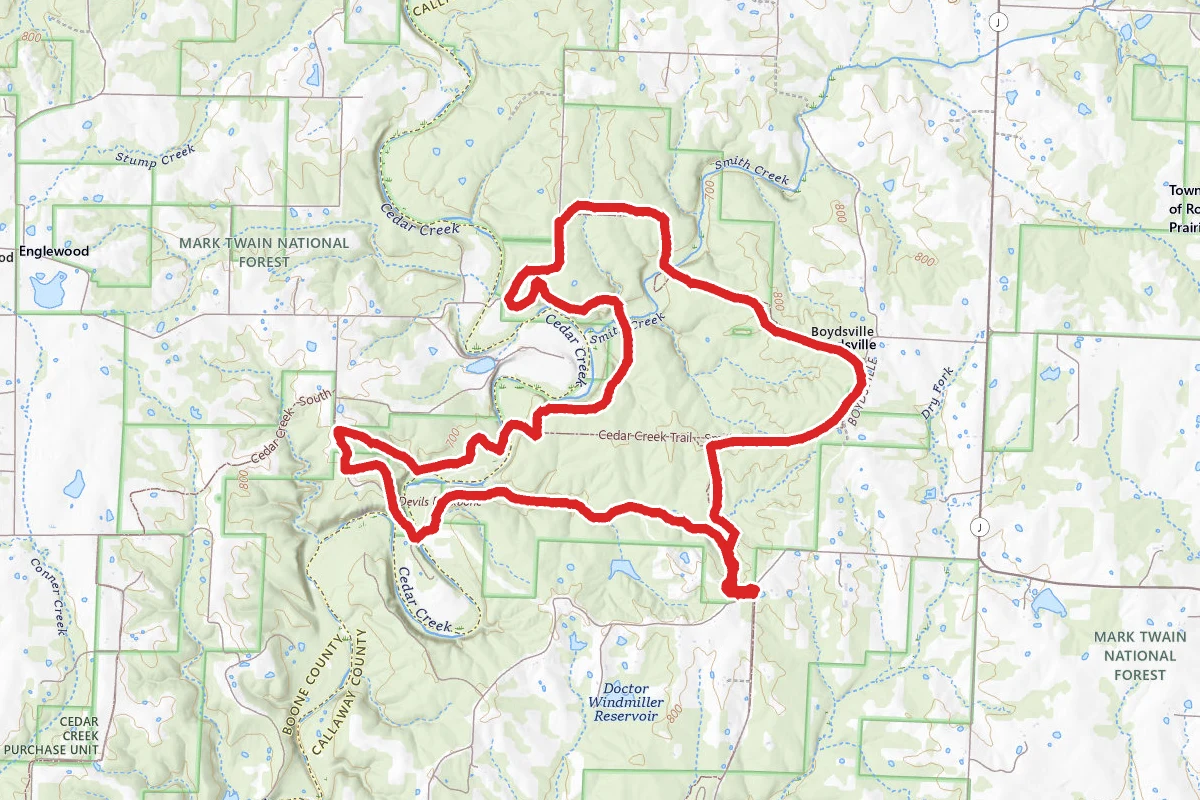 Cedar Creek Trail System