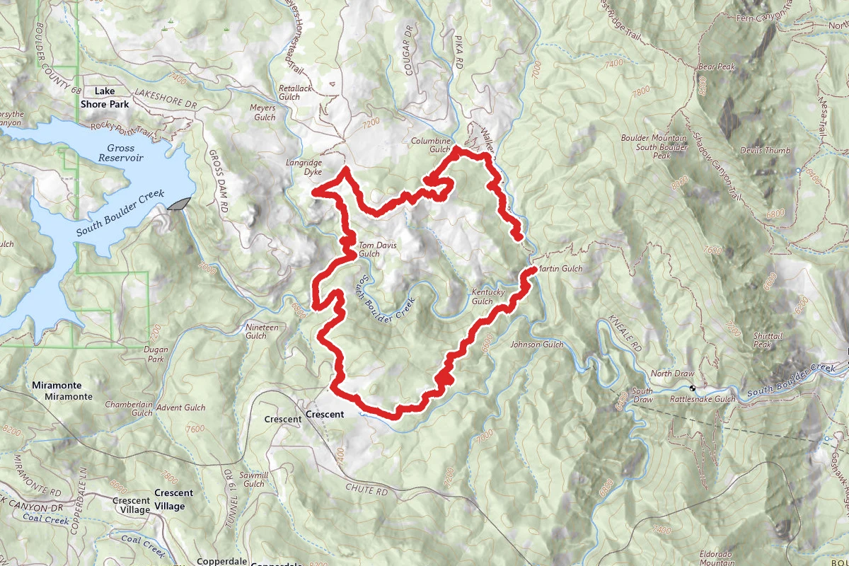 Walker Ranch Loop Trail