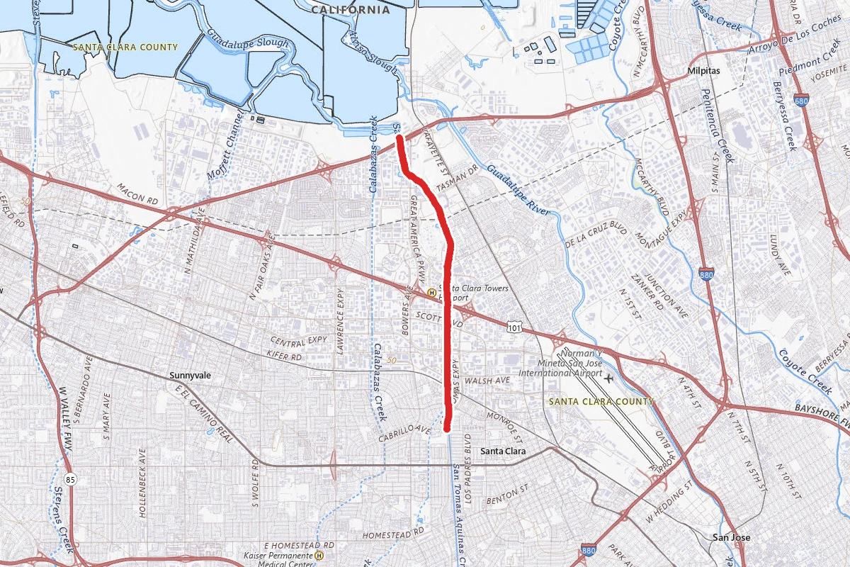 San Tomas Aquino Creek Trail