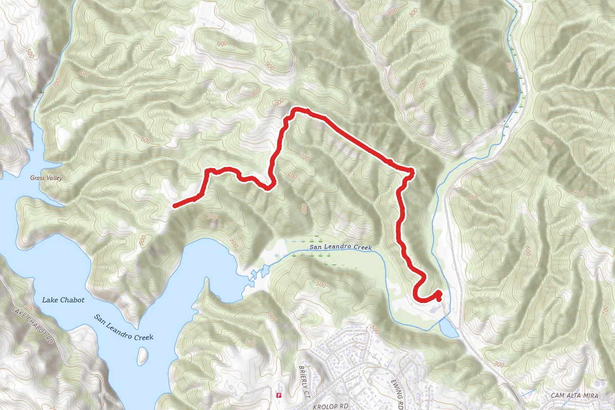 Brandon Skyline Trail and Towhee Trail