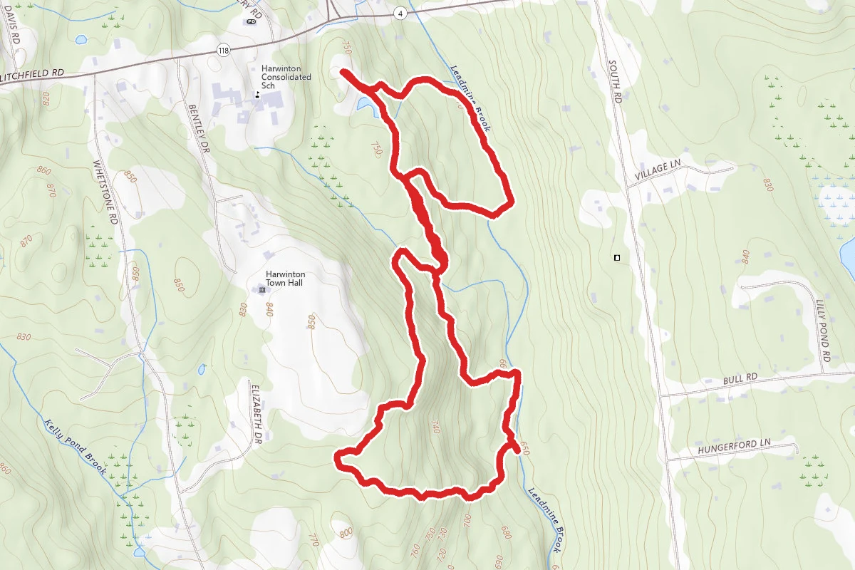 Leadmine Brook Loop