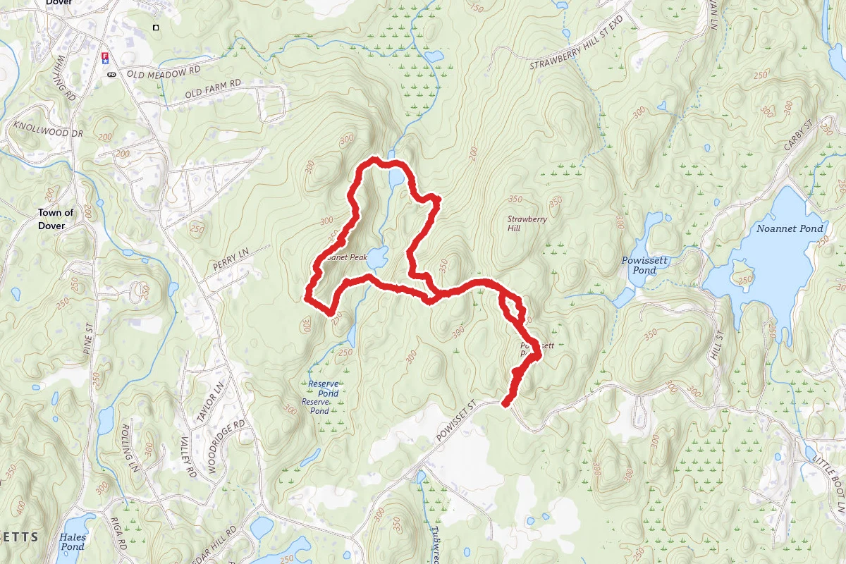 Noanet Peak Loop Trail
