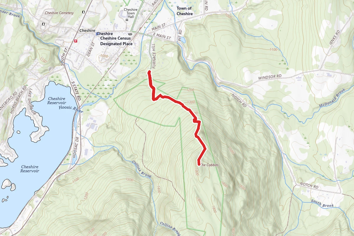 Cheshire Cobbles via Appalachian Trail