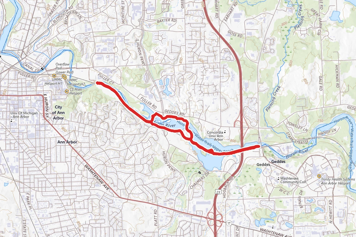 Ann Arbor Ramble Trail