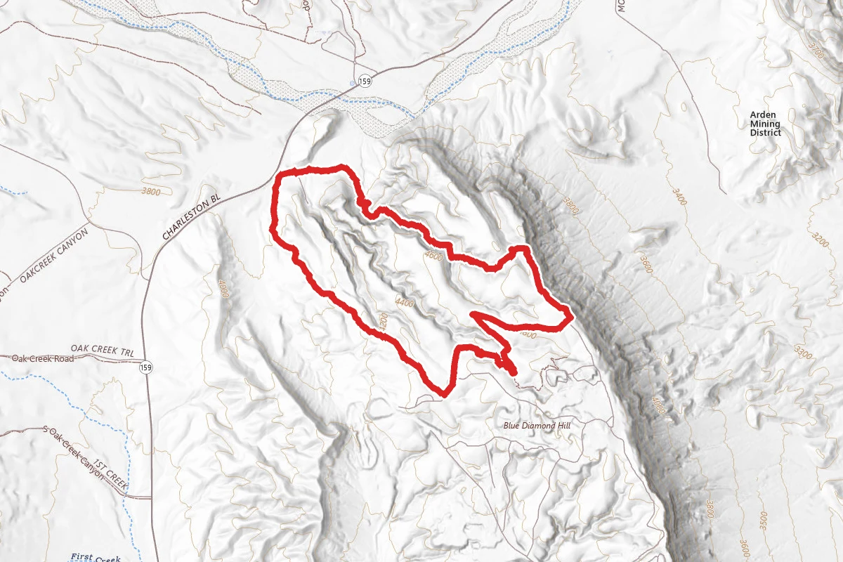 Blue Diamond Hill Trail