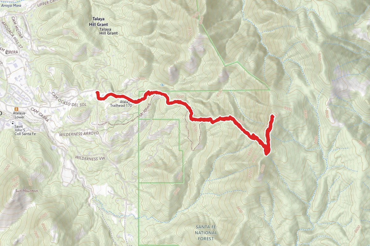 Atalaya Mountain Via Atalaya Trail